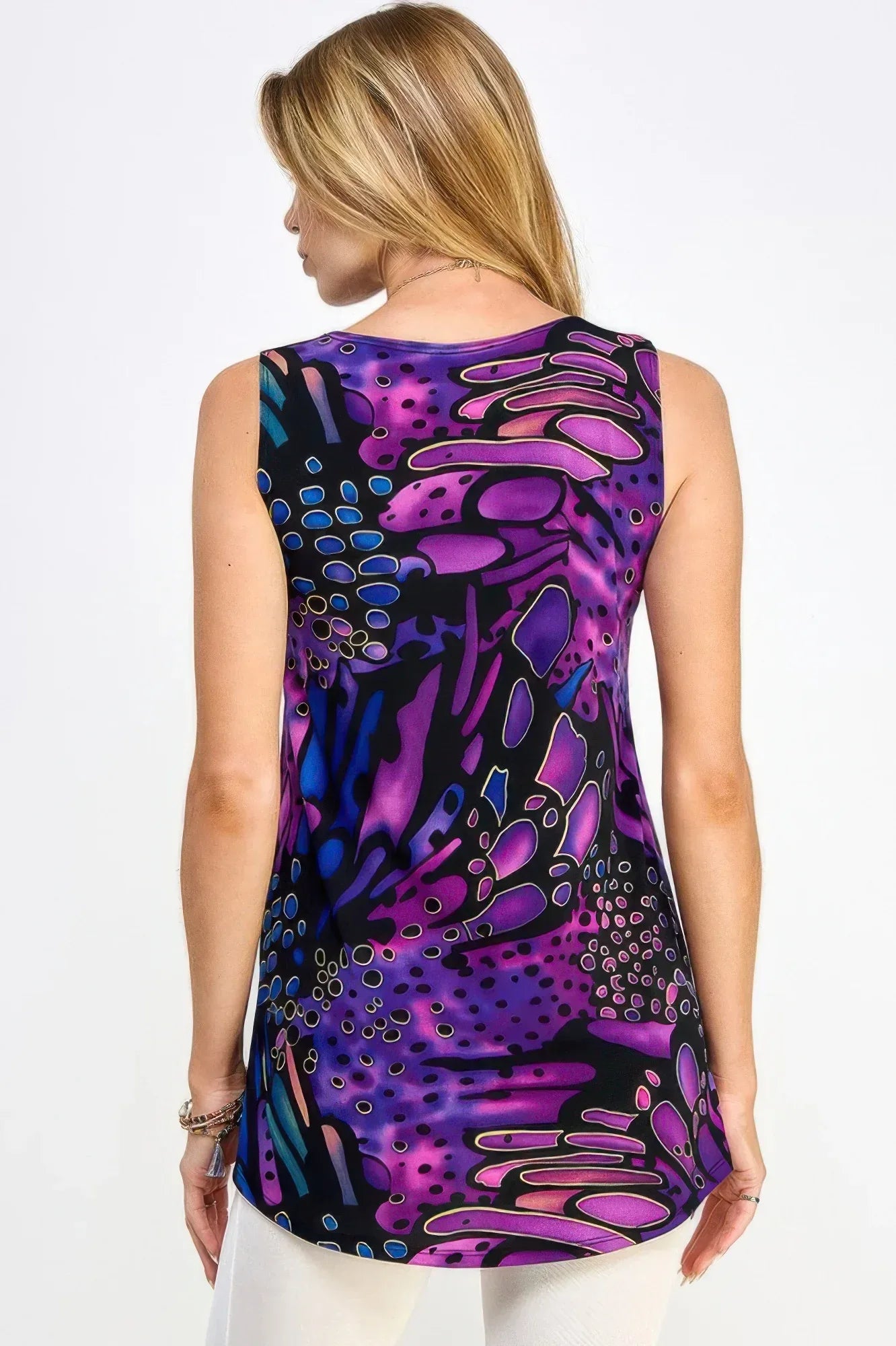 Print Boat Neckline | Mixtshop LLC