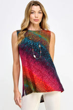 Print Boat Neckline | Mixtshop LLC