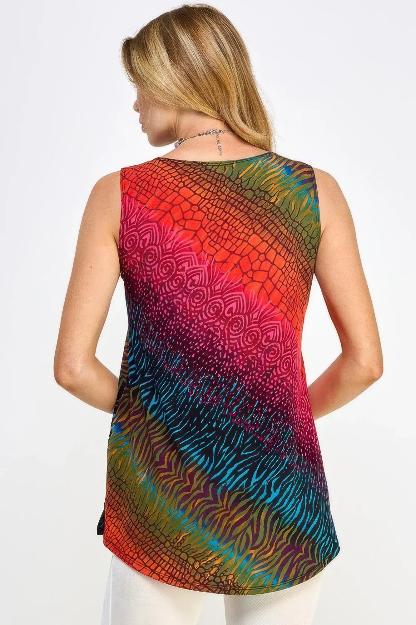 Print Boat Neckline | Mixtshop LLC