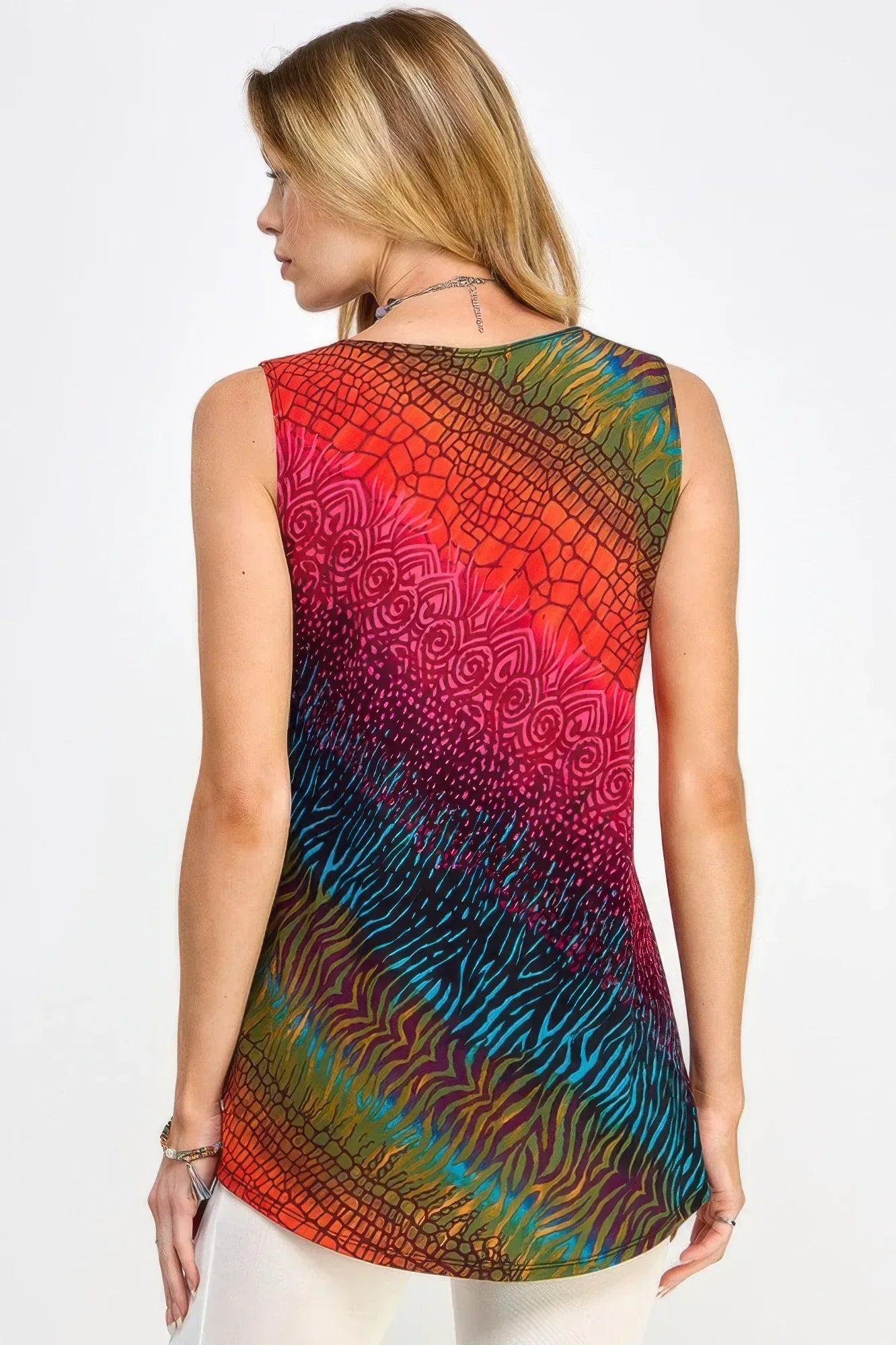 Print Boat Neckline | Mixtshop LLC