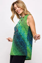 Print Boat Neckline | Mixtshop LLC