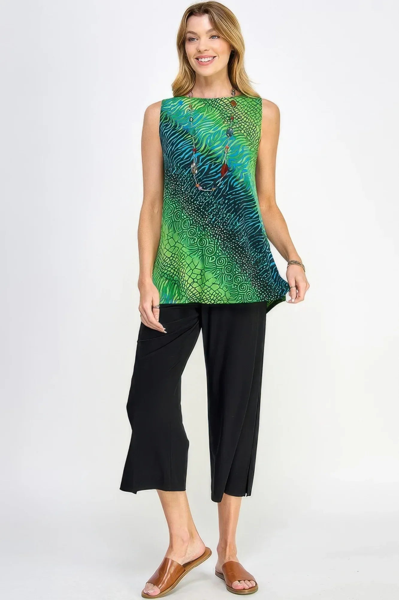 Print Boat Neckline | Mixtshop LLC