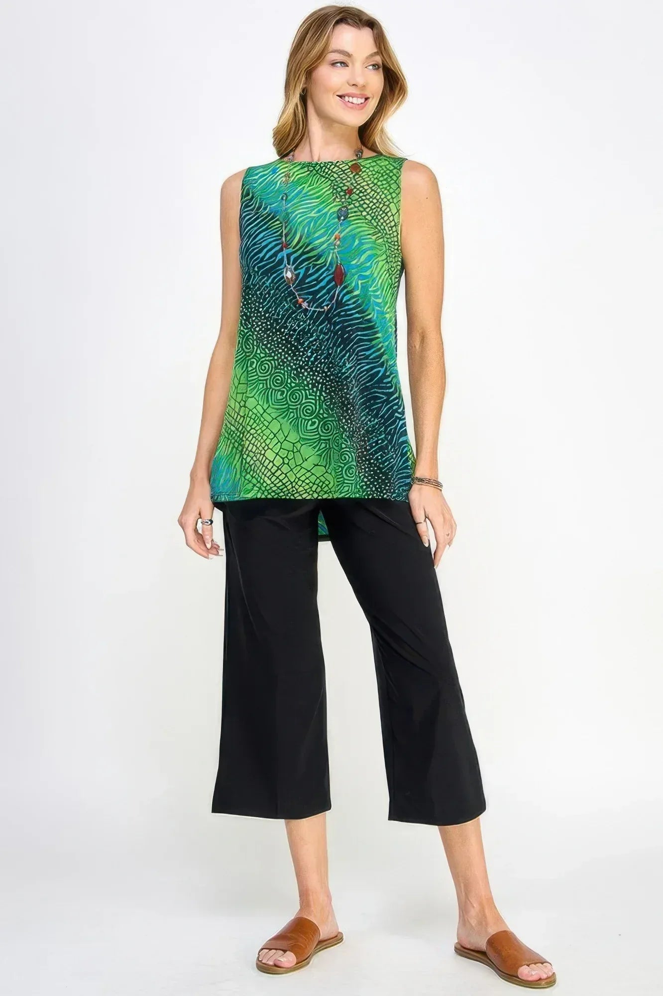 Print Boat Neckline | Mixtshop LLC