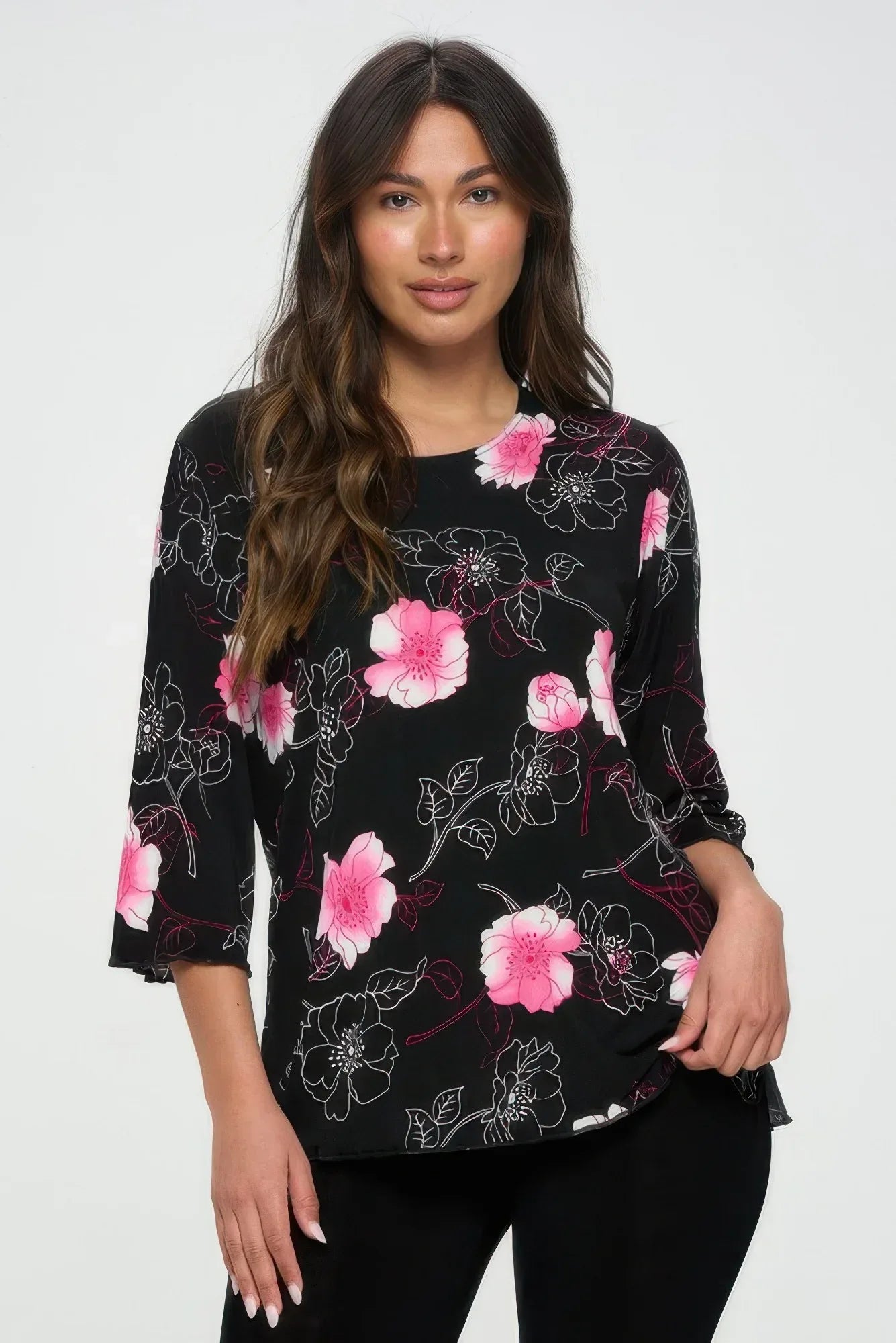 Bns Print Missy Top | Mixtshop LLC