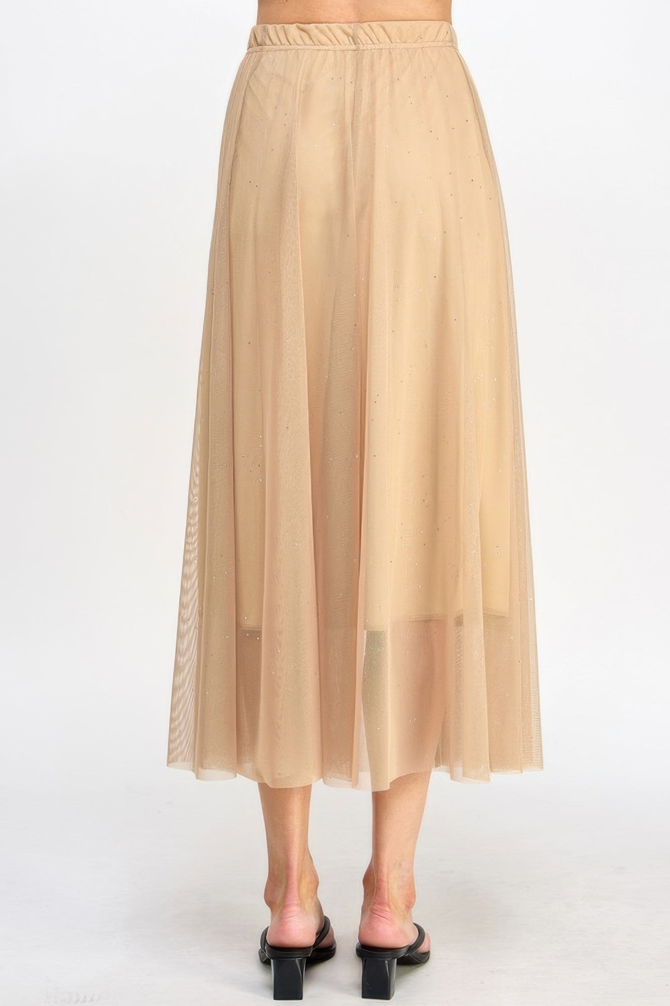 Mesh Glitter Skirt Secondary image