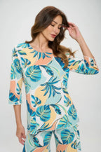 Plus Sizes Bns Print Missy Top | Mixtshop LLC