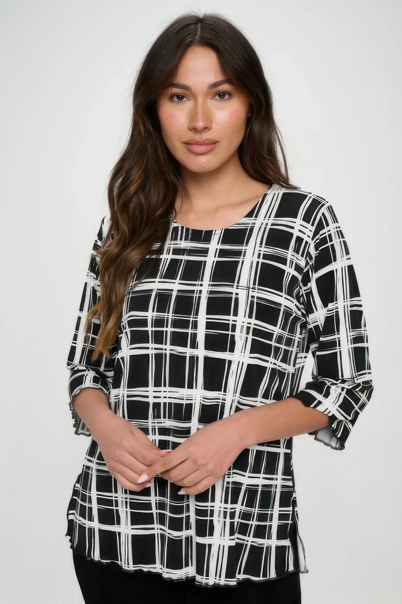 Plus Sizes Bns Print Missy Top | Mixtshop LLC