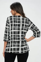 Plus Sizes Bns Print Missy Top | Mixtshop LLC