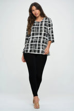 Plus Sizes Bns Print Missy Top | Mixtshop LLC