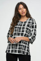 Plus Sizes Bns Print Missy Top | Mixtshop LLC