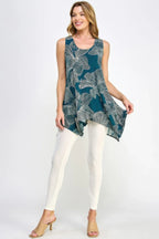 Hit Handkerchief Hem Tank | Mixtshop LLC