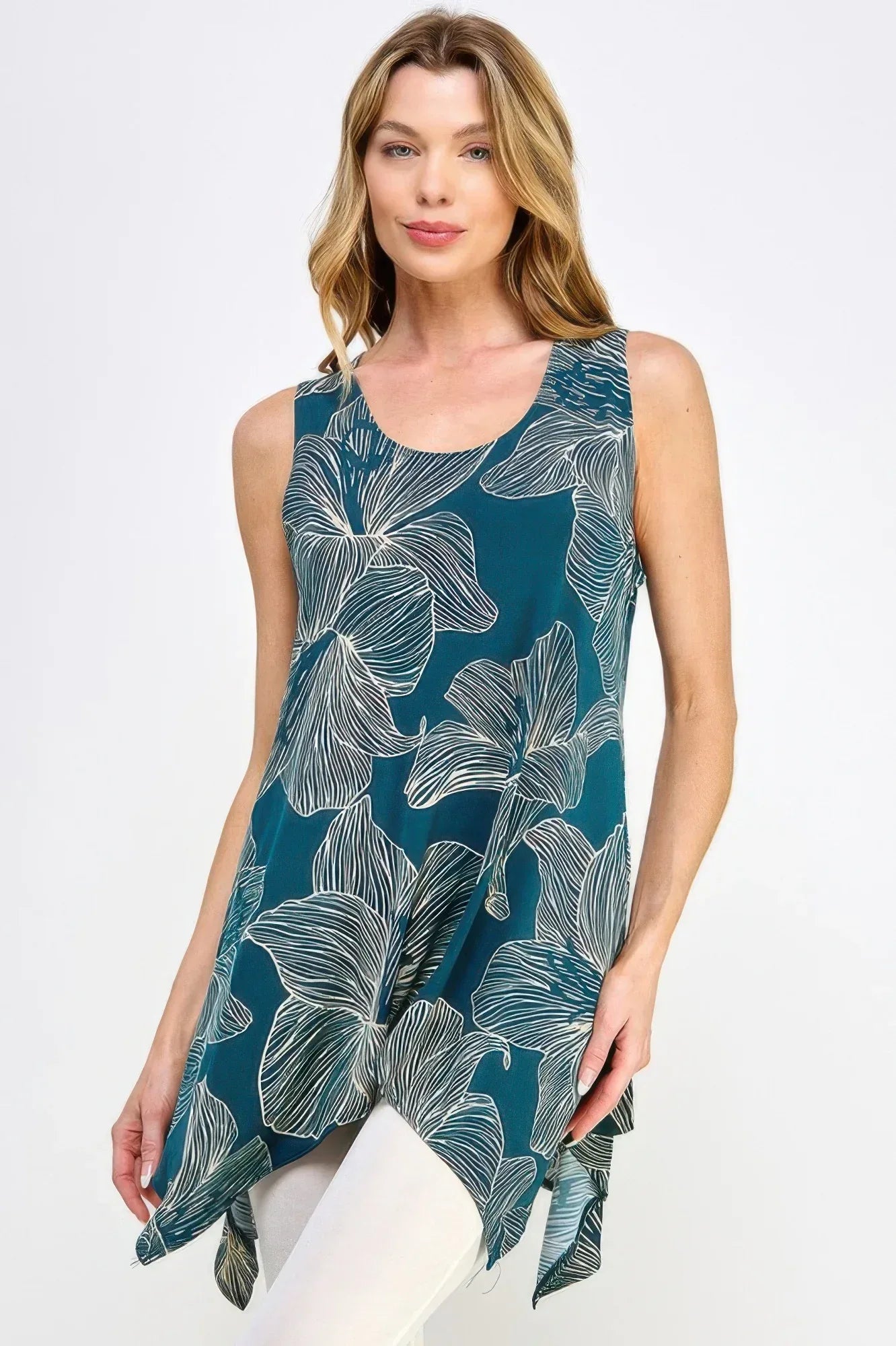 Hit Handkerchief Hem Tank | Mixtshop LLC
