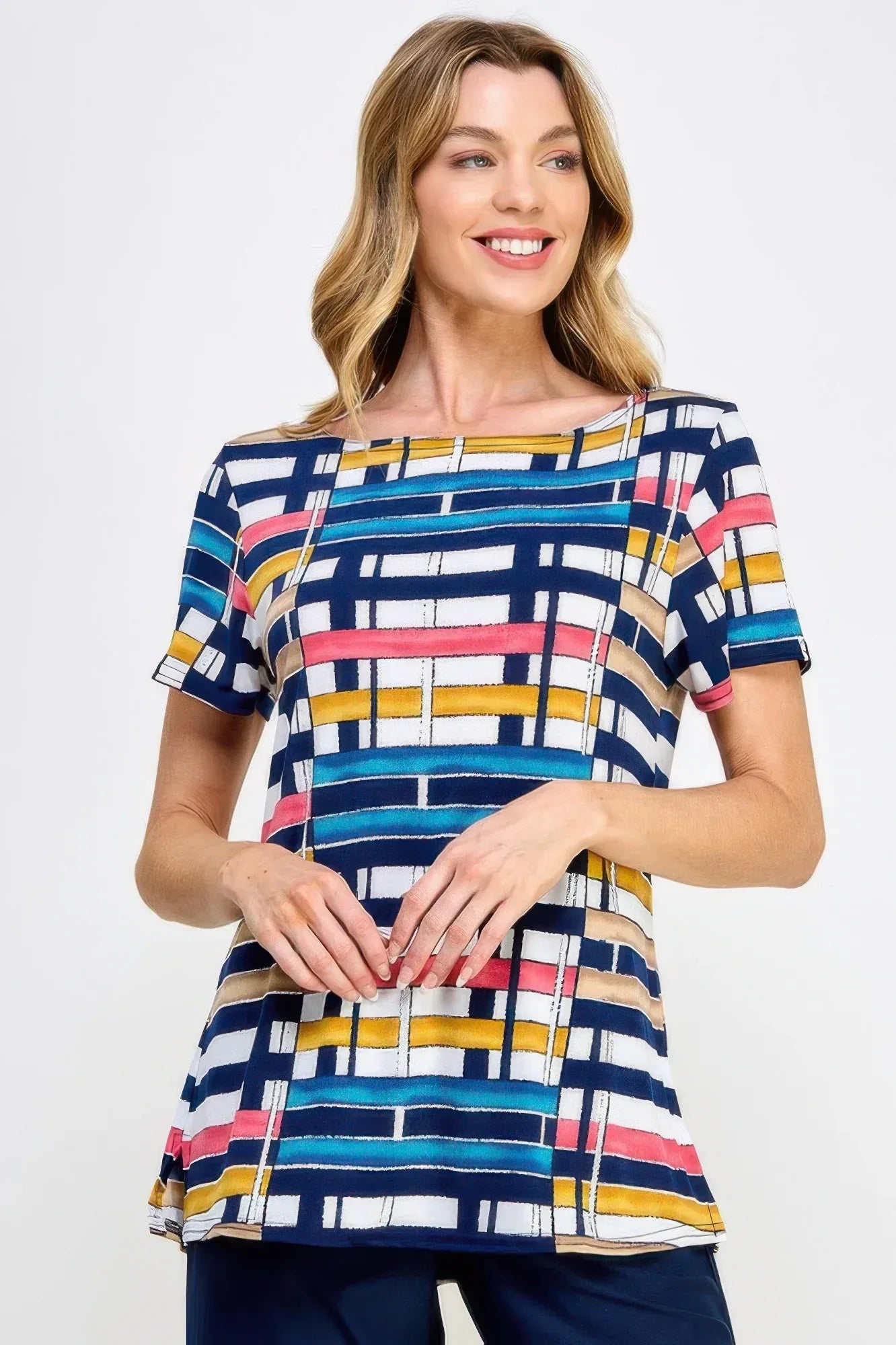 Hit Boat Nk Short Sl Top | Mixtshop LLC
