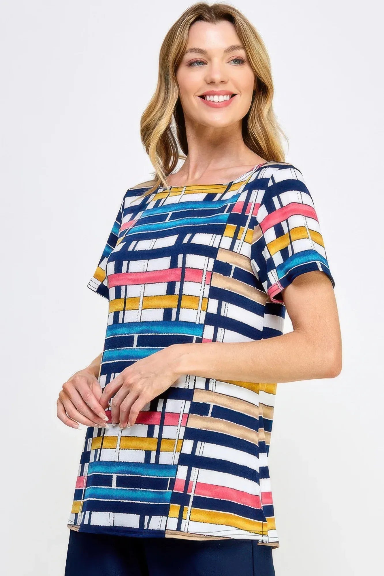 Hit Boat Nk Short Sl Top | Mixtshop LLC