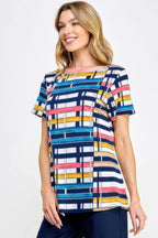 Hit Boat Nk Short Sl Top | Mixtshop LLC