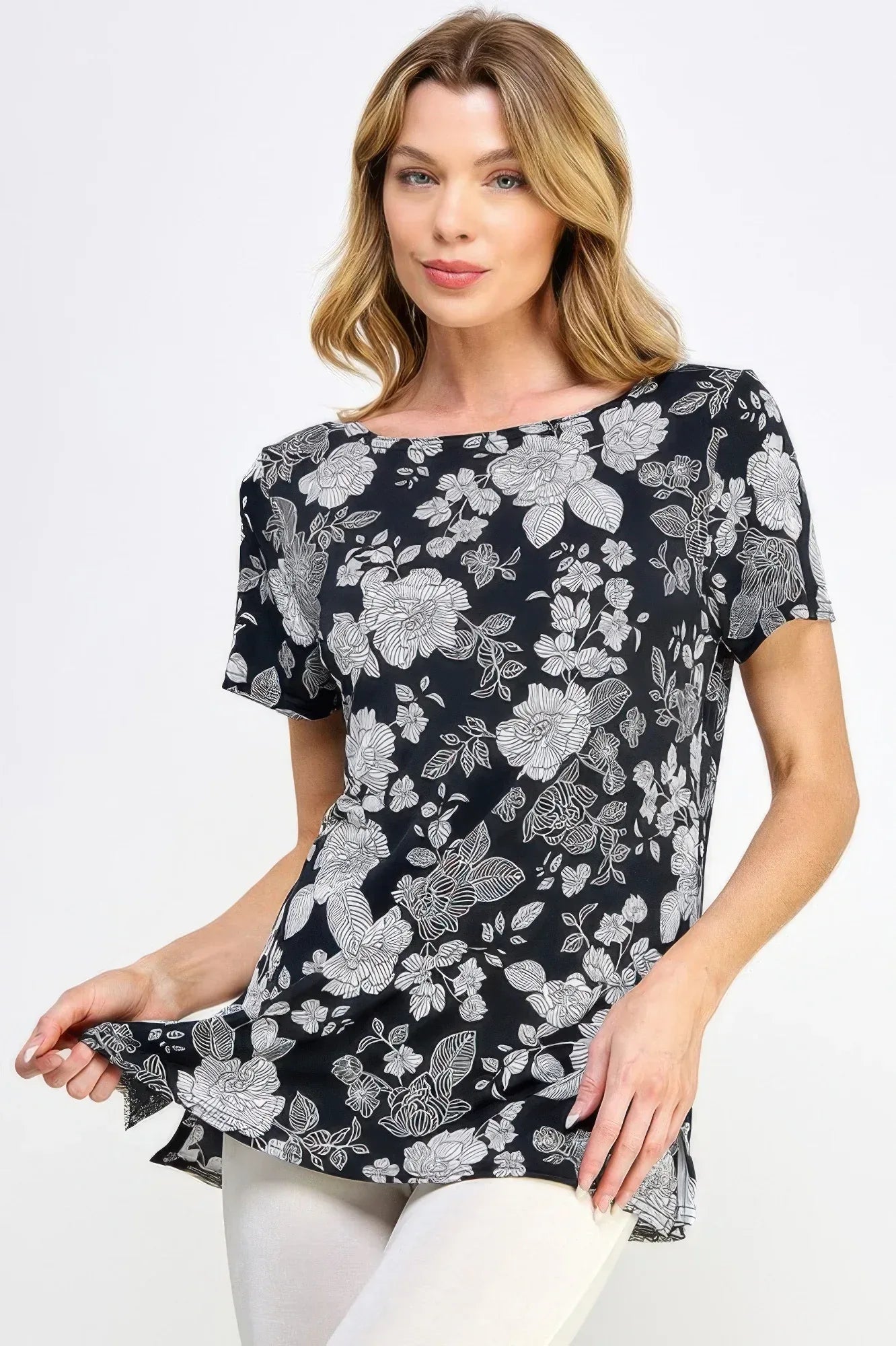 Hit Boat Nk Short Sl Top | Mixtshop LLC