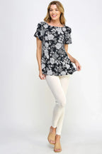 Hit Boat Nk Short Sl Top | Mixtshop LLC