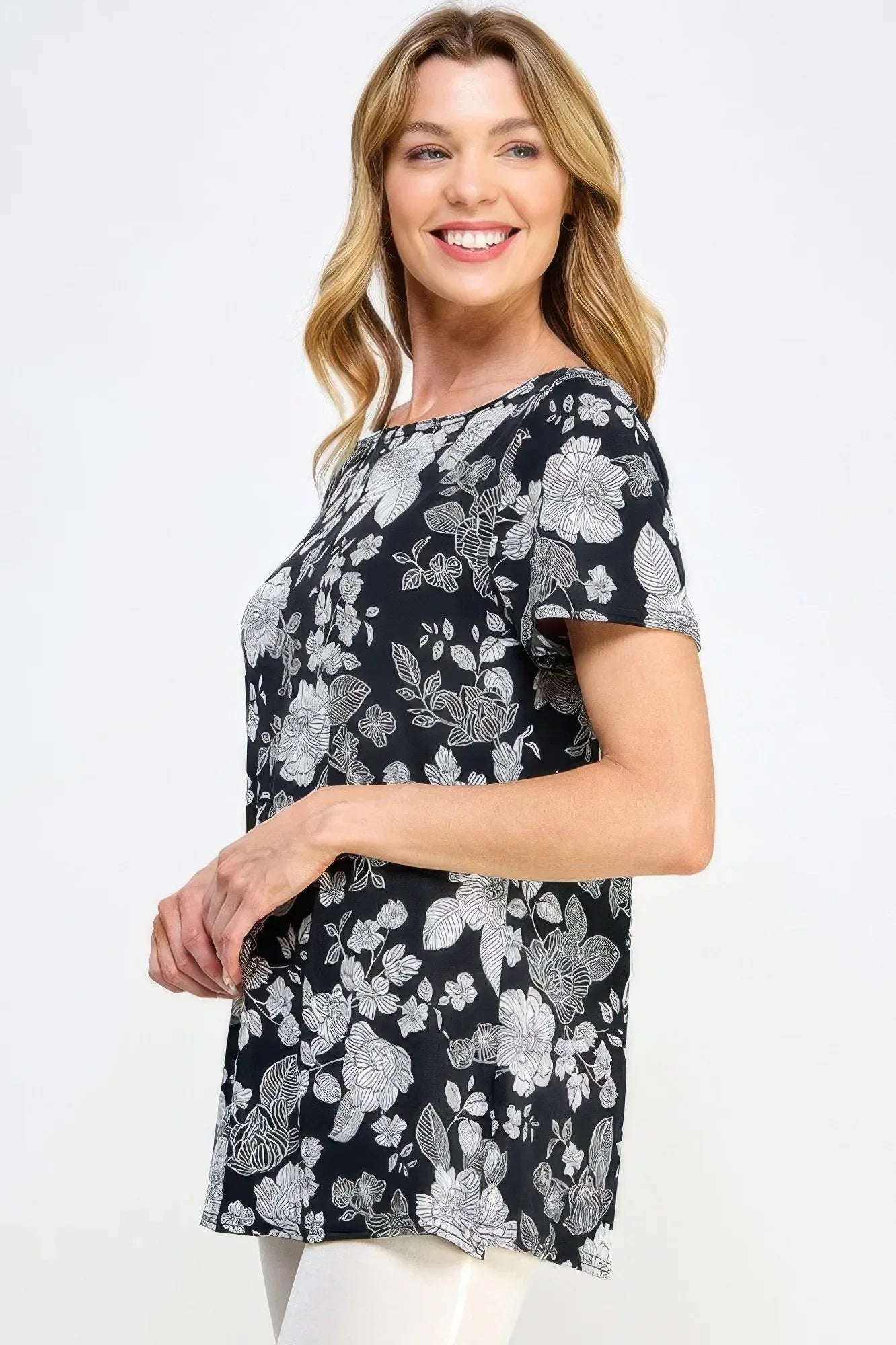 Hit Boat Nk Short Sl Top | Mixtshop LLC