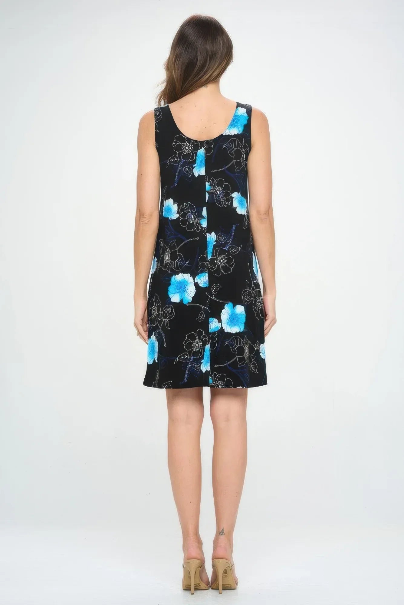 Print Short Tank Dress | Mixtshop LLC