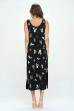 Sleeveless And Soft Round-neckline Long | Mixtshop LLC