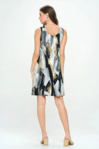 Plus Size Bns Print Missy Tank Dress | Mixtshop LLC
