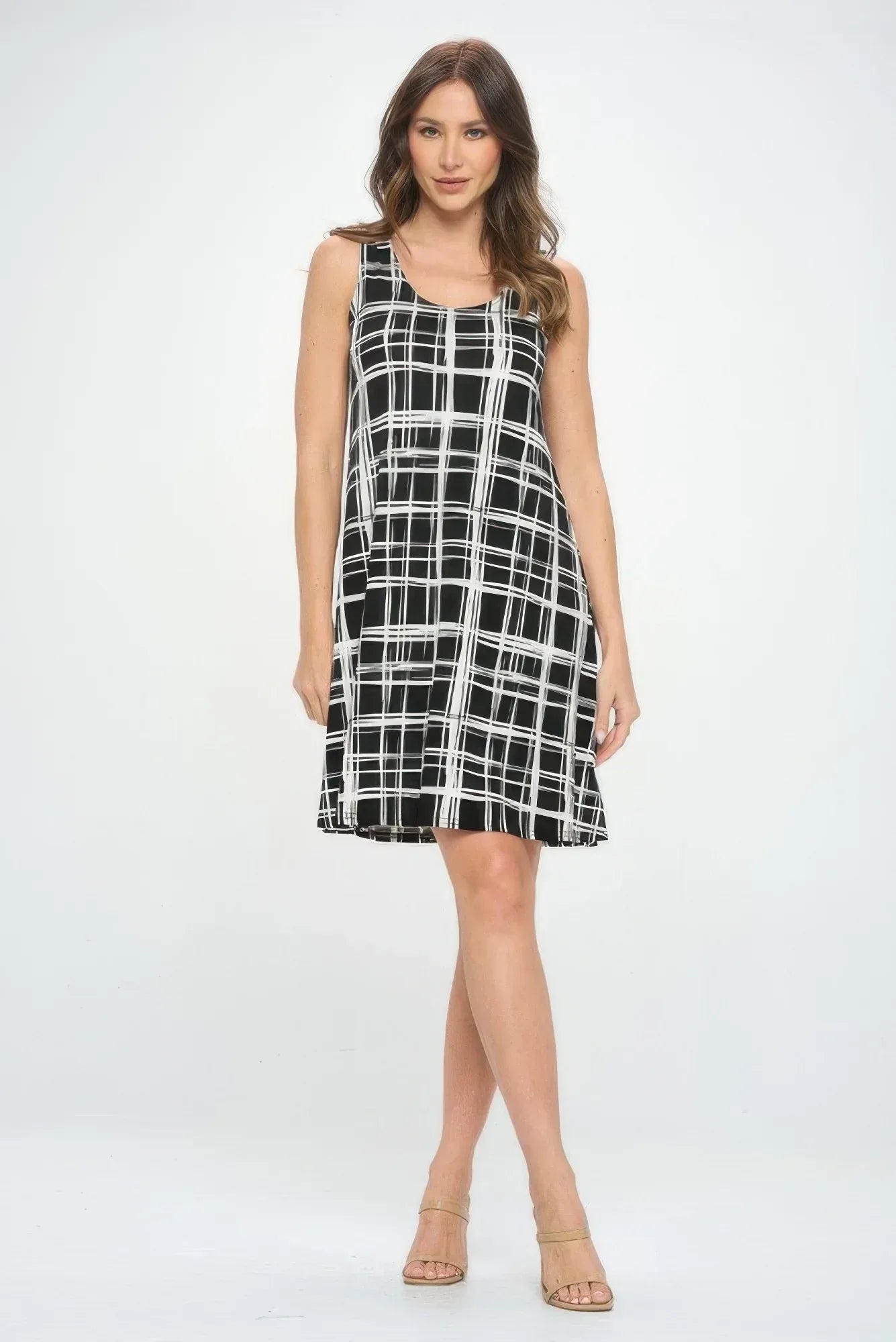 Print Short Tank Dress | Mixtshop LLC