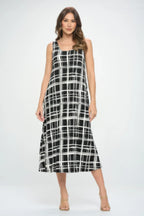 Sleeveless And Soft Round-neckline Long | Mixtshop LLC