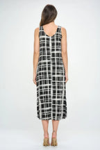 Sleeveless And Soft Round-neckline Long | Mixtshop LLC