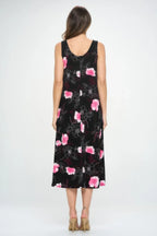 Sleeveless And Soft Round-neckline Long | Mixtshop LLC