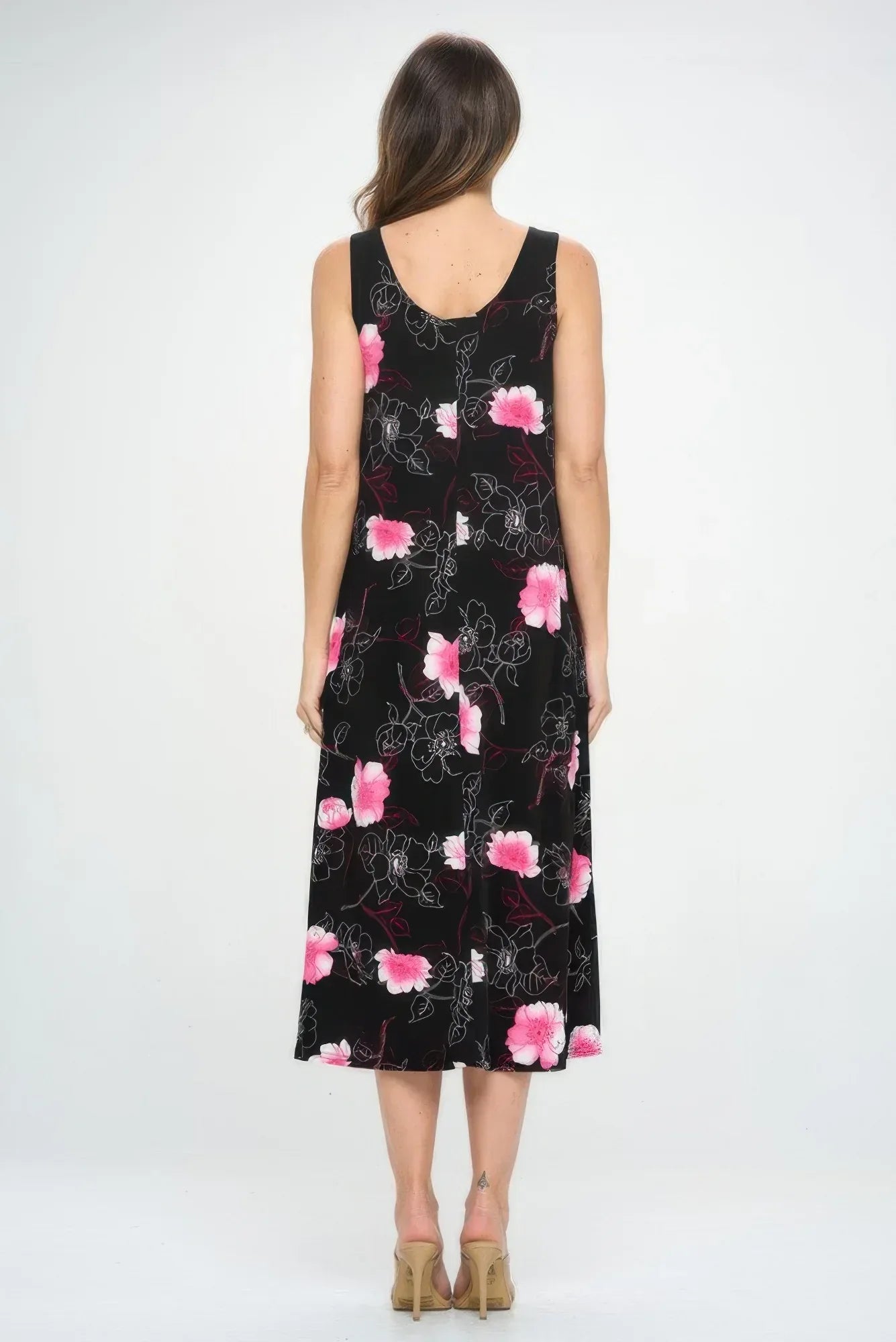 Sleeveless And Soft Round-neckline Long | Mixtshop LLC
