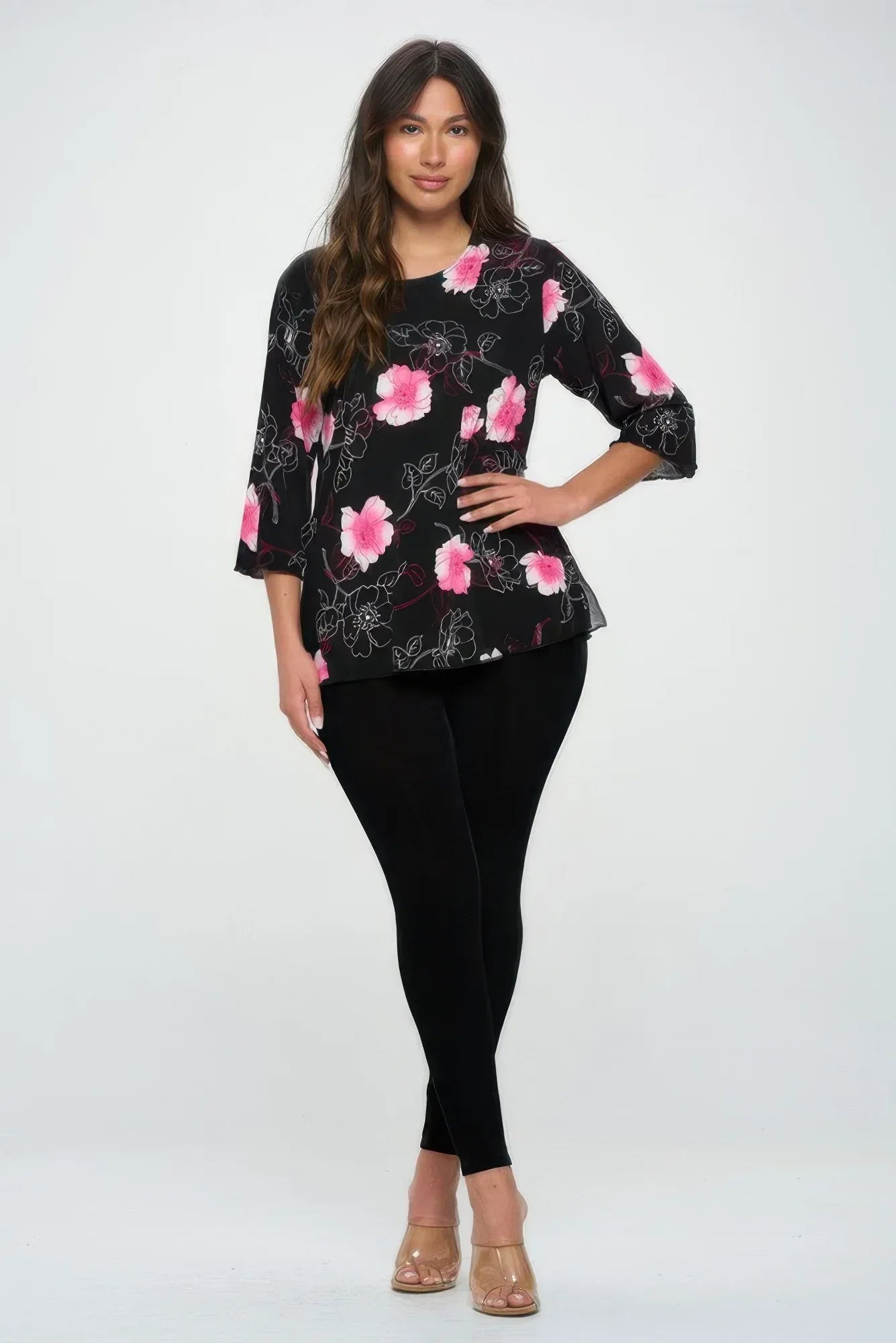 Bns Print Missy Top | Mixtshop LLC