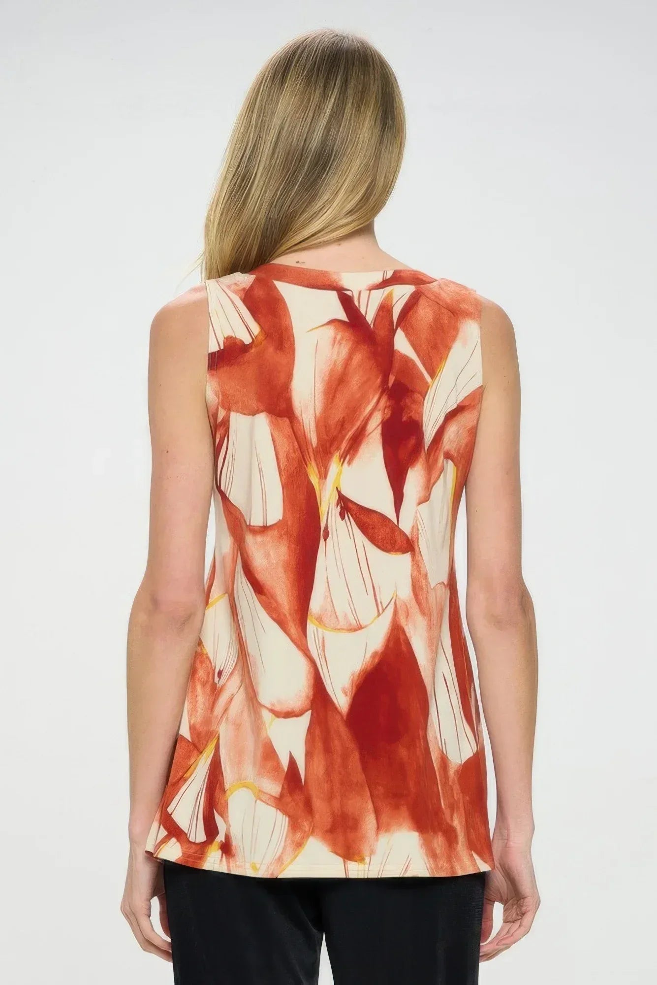 Hit Notch Neck Tank Top | Mixtshop LLC
