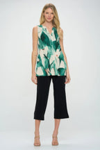 Hit Notch Neck Tank Top | Mixtshop LLC