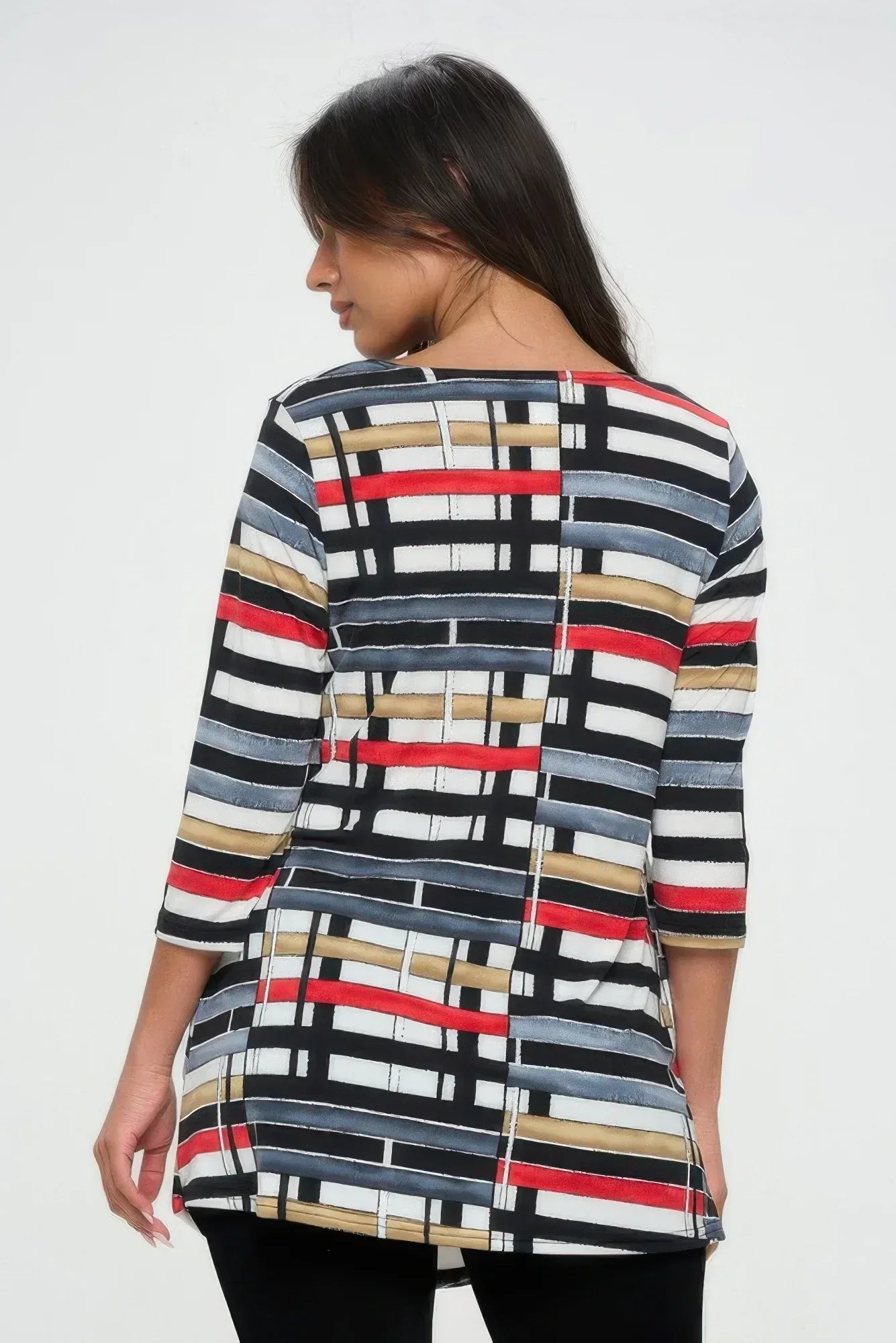 Hit Round Neck Tunic W/pocket | Mixtshop LLC