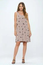 Print Short Tank Dress | Mixtshop LLC