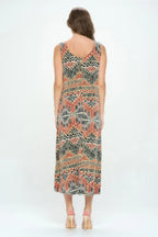 Sleeveless And Soft Round-neckline Long | Mixtshop LLC