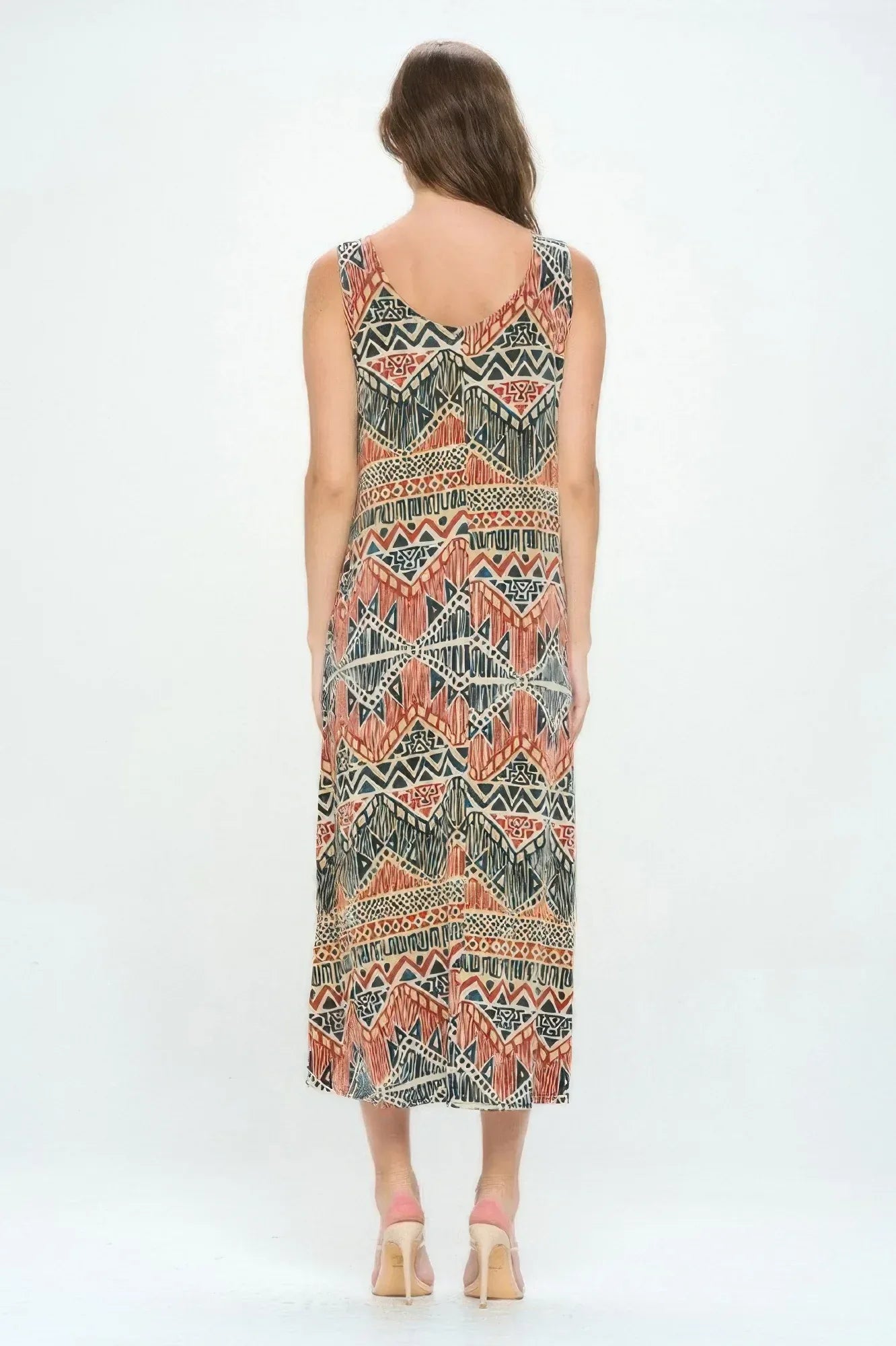 Sleeveless And Soft Round-neckline Long | Mixtshop LLC
