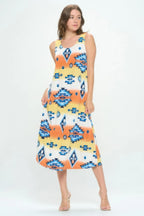 Sleeveless And Soft Round-neckline Long | Mixtshop LLC