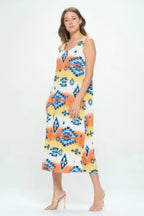 Sleeveless And Soft Round-neckline Long | Mixtshop LLC