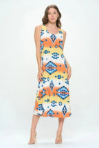Sleeveless And Soft Round-neckline Long | Mixtshop LLC