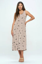 Bns Print Tank Long Dress | Mixtshop LLC