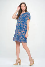 Hit Print Missy Dress | Mixtshop LLC