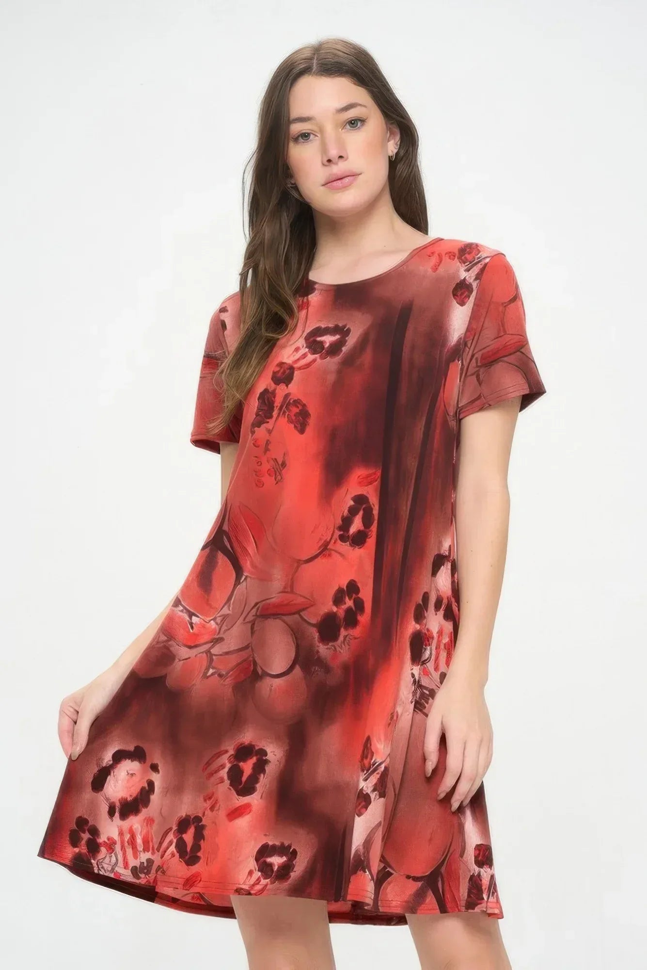 Hit Print Missy Dress | Mixtshop LLC Main image