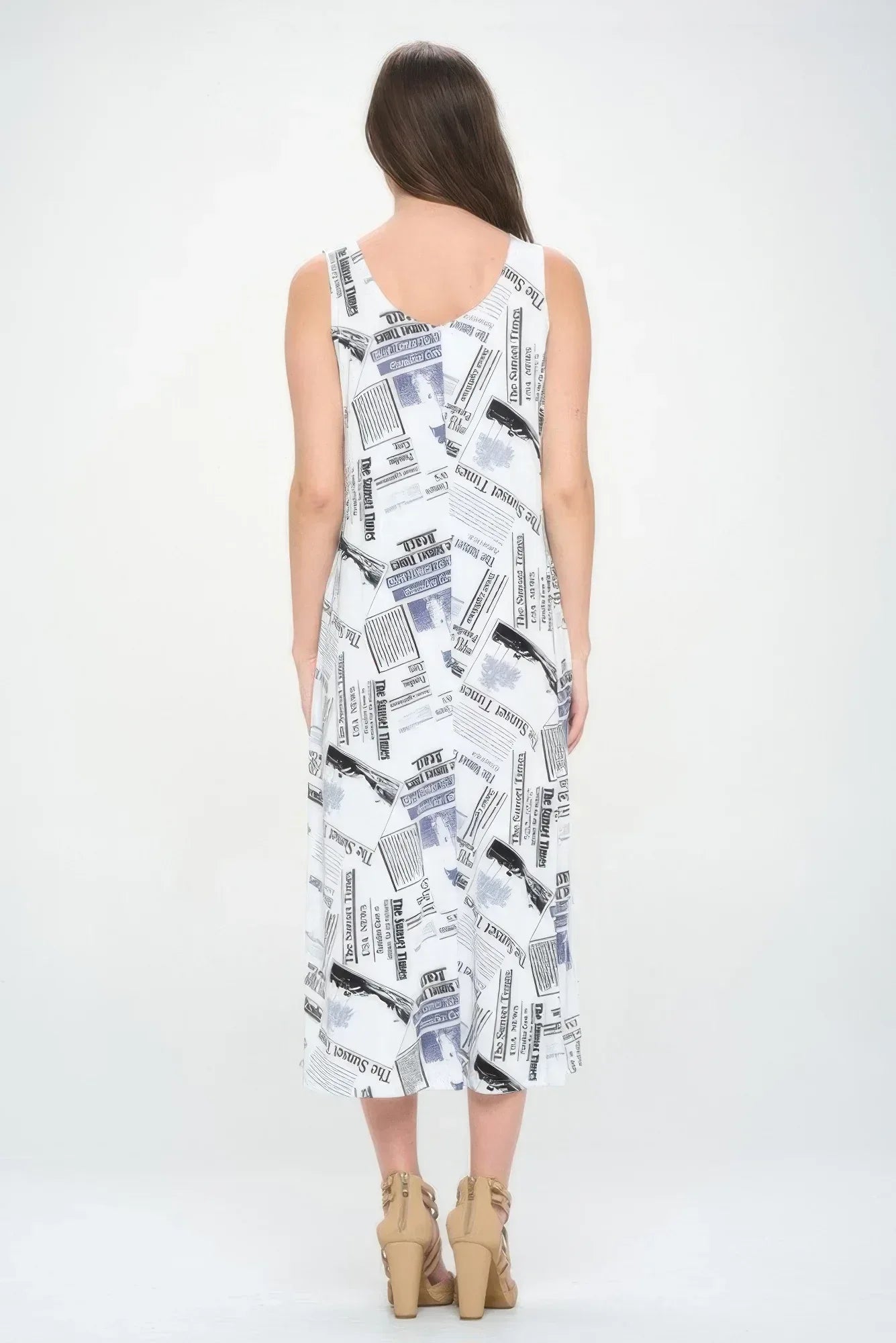 Bns Print Tank Long Dress Secondary image