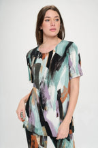 Short Sleeve Top Capri Pants Set | Mixtshop LLC