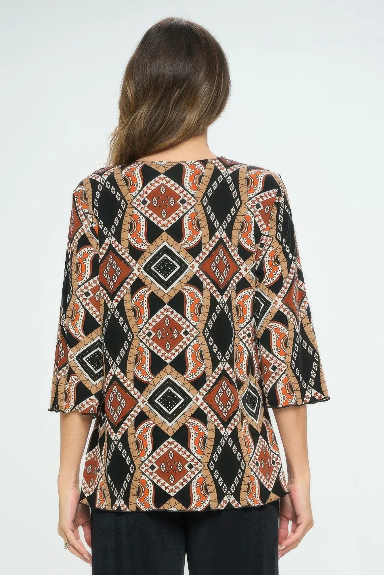 Bns Print Missy Top | Mixtshop LLC