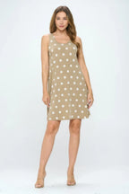 Bns Print Missy Tank Dress | Mixtshop LLC