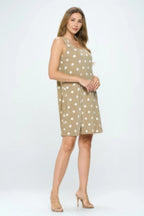 Bns Print Missy Tank Dress | Mixtshop LLC