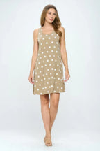 Bns Print Missy Tank Dress | Mixtshop LLC
