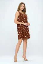 Bns Print Missy Tank Dress | Mixtshop LLC